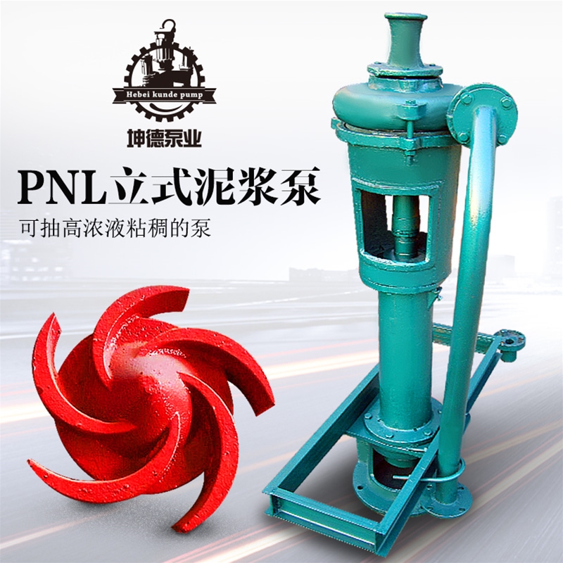 Vertical mud pump