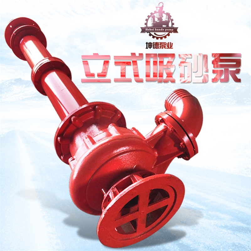 Vertical sand suction pump
